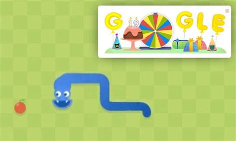 google doodle play snake